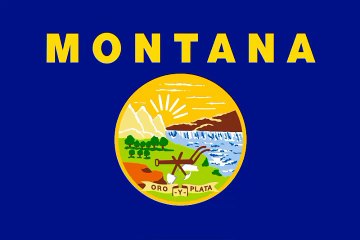 Flag of Montana. Bendera Montana. Montana Flag. Flag of Montana State. Bendera Negara Bagian Montana. Montana State Flag. Flag of State of Montana. State of Montana Flag.