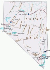 Map of Nevada. Peta Nevada. Nevada Map. Map of Nevada State. Peta Negara Bagian Nevada. Nevada State Map. Map of State of Nevada. State of Nevada Map.