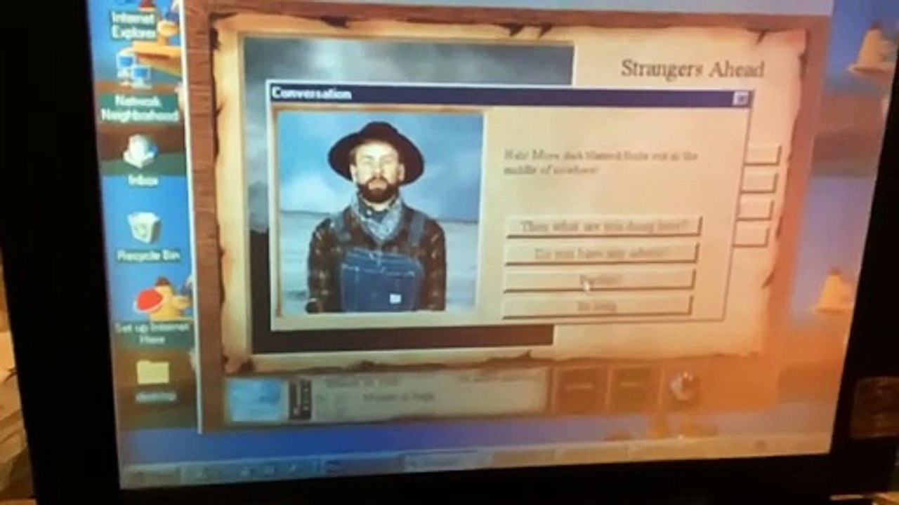 Oregon Trail 2 - Stranger Encounter