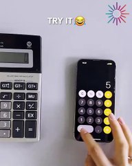 Handheld calculator vs phone calculator! 🤨🤔