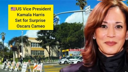 US Vice President Kamala Harris Set for Surprise Oscars Cameo.