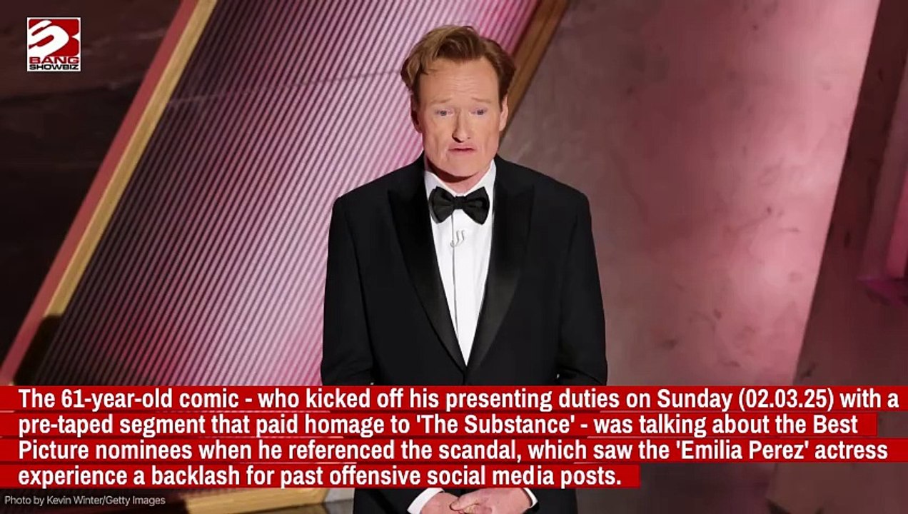 Oscars 2025: Conan O'Brien mocks Karla Sofia Gascon scandal in monologue