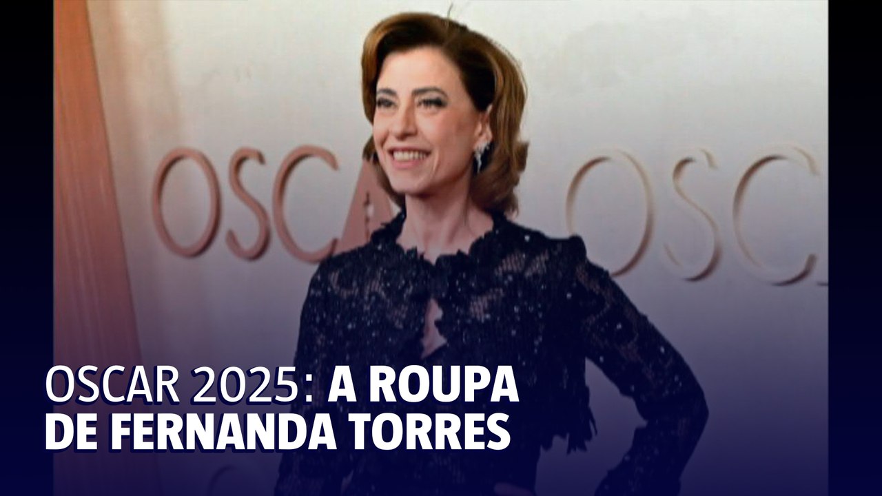 O look de Fernanda Torres no Oscar