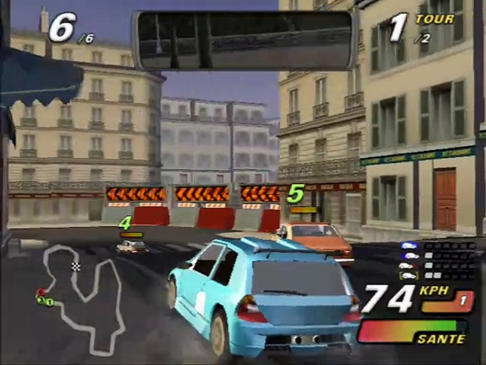 Paris-Marseille Racing Destruction Madness online multiplayer - ps2