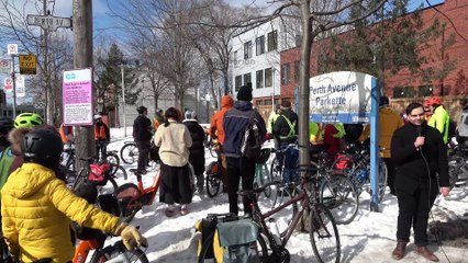 Cycle Toronto's Coldest Ride of the Year - Saturday March 1 2025 - Perth Avenue Parkette to Michael Power Park