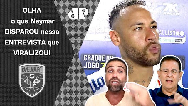 OLHA ISSO, gente! O Neymar FALOU que... Entrevista no Santos REPERCUTE!
