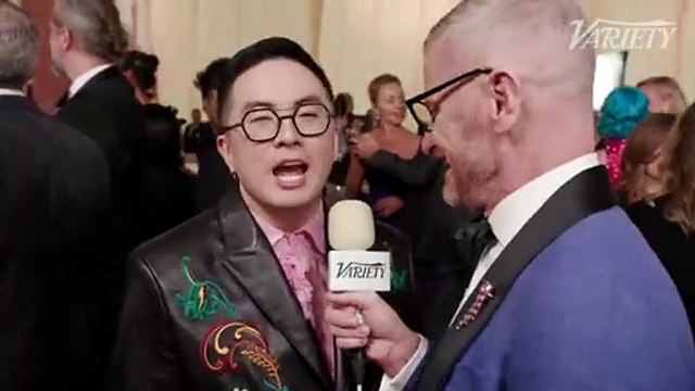 Bowen Yang Oscars Red Carpet 2025