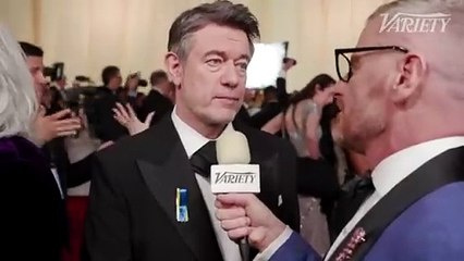 Peter Straughan Oscars Red Carpet 2025