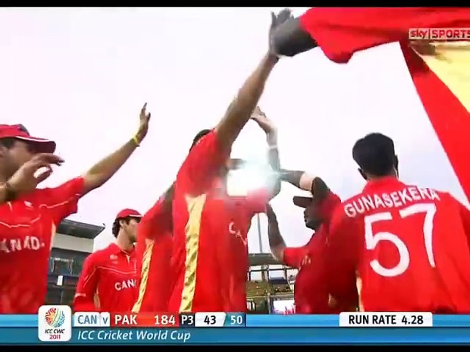 Canada vs Pakistan Highlights 2011 Worldcup