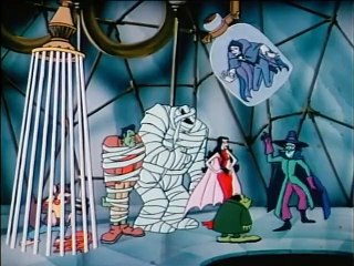 Drak Pack 14, Grimmest Book Of Records, animated series, Universal Monsters villains fighting for good, アニメーション  ,0