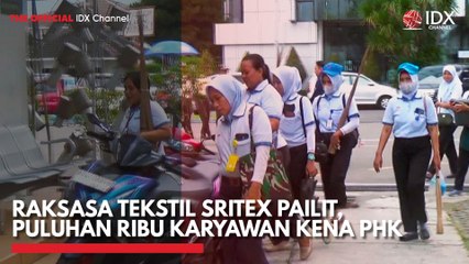 Raksasa Tekstil Sritex Pailit, Puluhan Ribu Karyawan Kena PHK