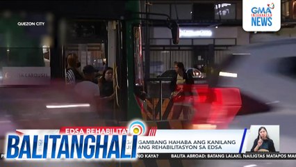 Ilang pasahero, nangangambang hahaba ang kanilang biyahe kapag nagsimula ang rehabilitasyon sa EDSA | Balitanghali