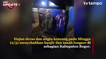 Banjir di Kabupaten Bogor Sebabkan 28 Desa Terendam dan 1 Orang Hilang