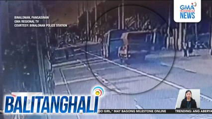 1, patay matapos masalpok ng truck ang isang kotse; 2, sugatan | Balitanghali