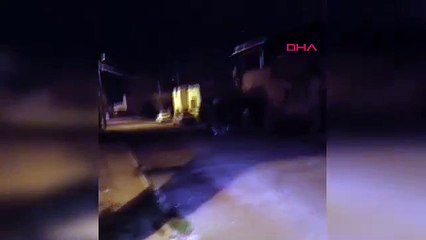 Elektrikli bisiklete 5 kişi bindi; o anlar kamerada