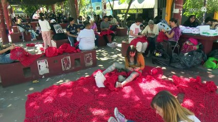 Colectiva Hilos prepara tejido Sangre de mi Sangre rumbo al 8M