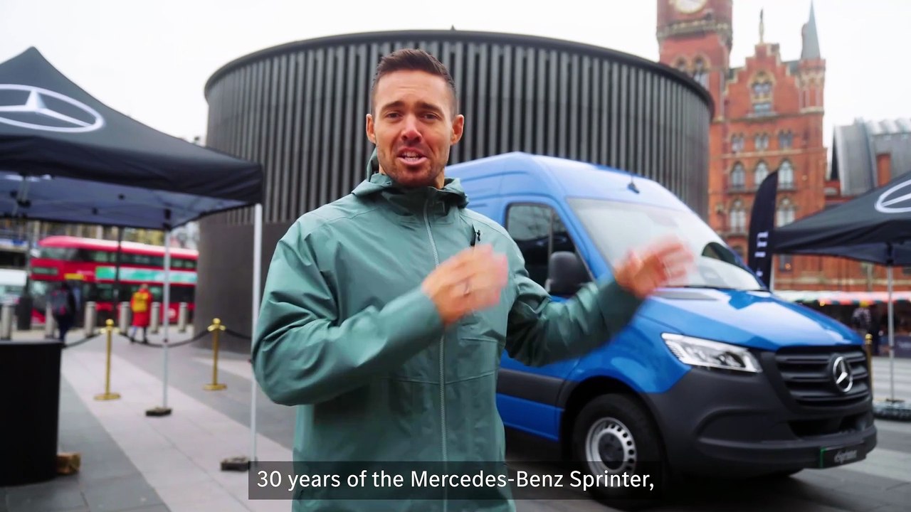 Mercedes-Benz celebrates 30 years of the iconic Sprinter, and new research shows how modern-day van drivers are in a different lane