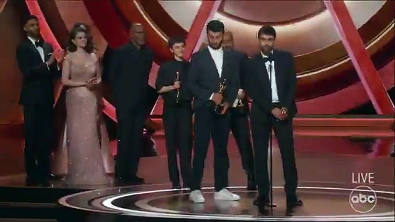 Oscar’da en iyi belgesel ödülü “Başka Ülke Yok” filmine... Filistinli ve İsrailli yönetmenlerden törende Gazze mesajı