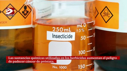 Las sustancias químicas de los herbicidas aumentan el riesgo de cáncer de próstata