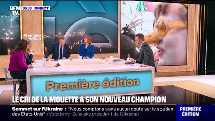 "Michel Pollamouette", nouveau champion du monde de cri de la mouette au carnaval de Dunkerque