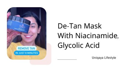 De-Tan Mask | Best Tan Removal Cream