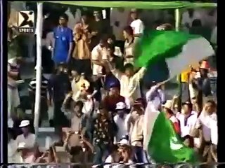 Wasim Akram hat trick | Pakistan v Sri Lanka Asian Test Championship Final Dhaka |