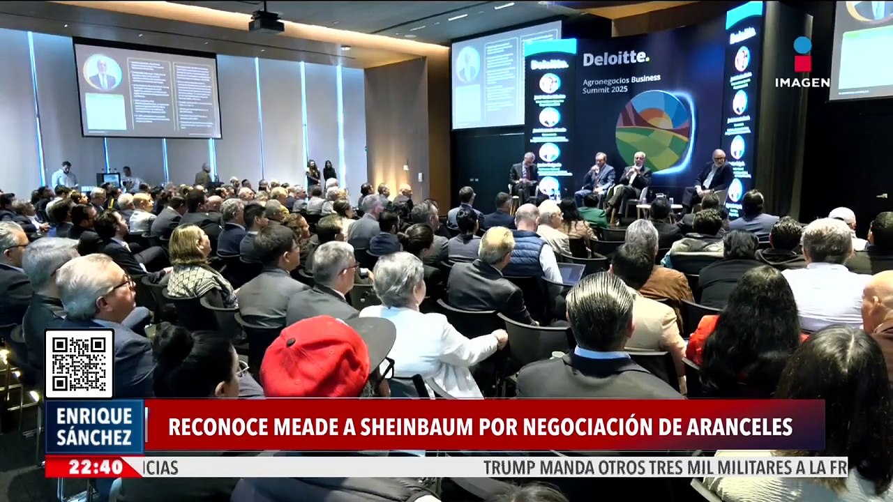 José Antonio Meade reconoce a Claudia Sheinbaum por negociación de aranceles