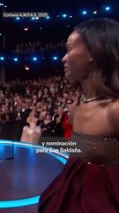 Zoe Saldaña, mejor actriz de reparto | Premio Oscar 2025
