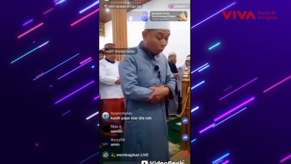 Fitur Saweran Aktif, Imam Solat Tarawih Sambil Live TikTok
