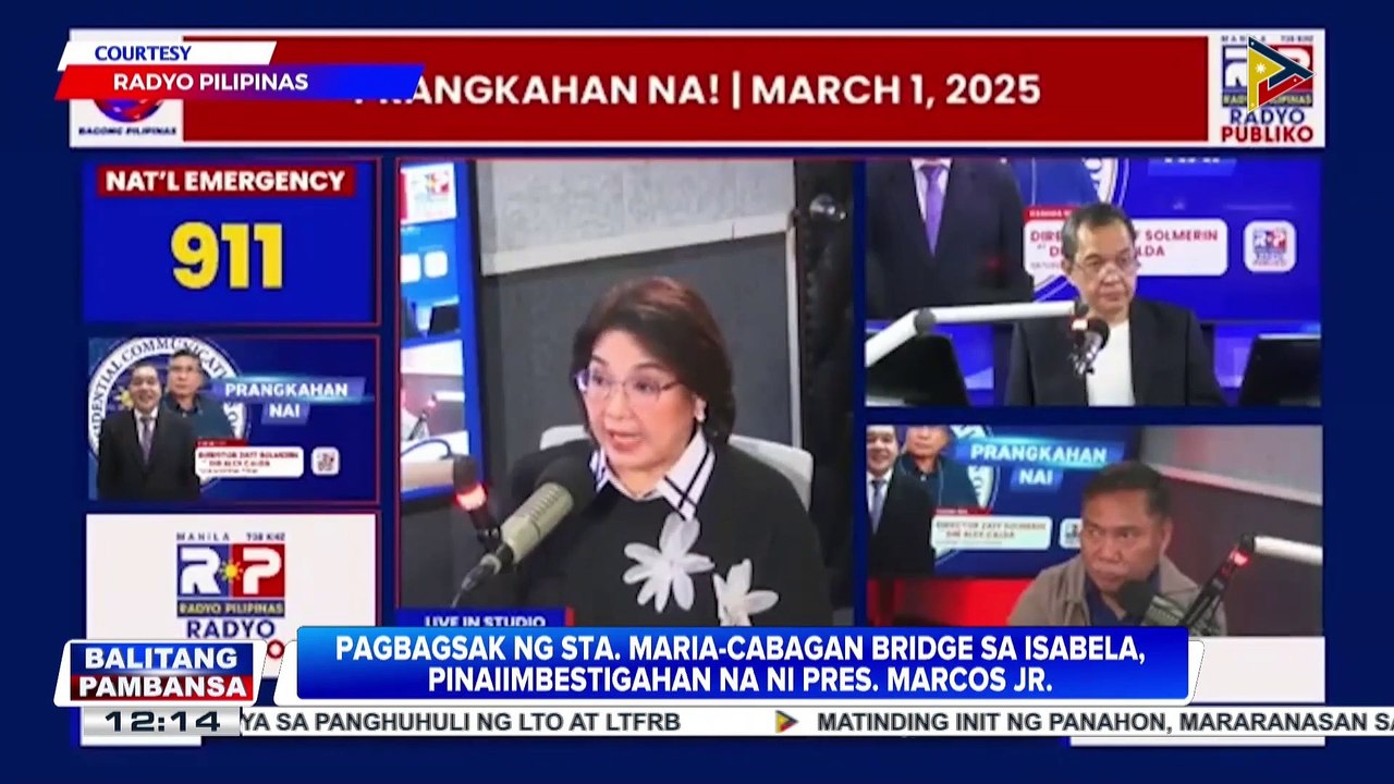 Pagbagsak ng Sta. Maria-Cabagan Bridge sa Isabela, pinaiimbestigahan na ni PBBM