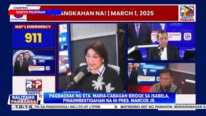 Pagbagsak ng Sta. Maria-Cabagan Bridge sa Isabela, pinaiimbestigahan na ni PBBM
