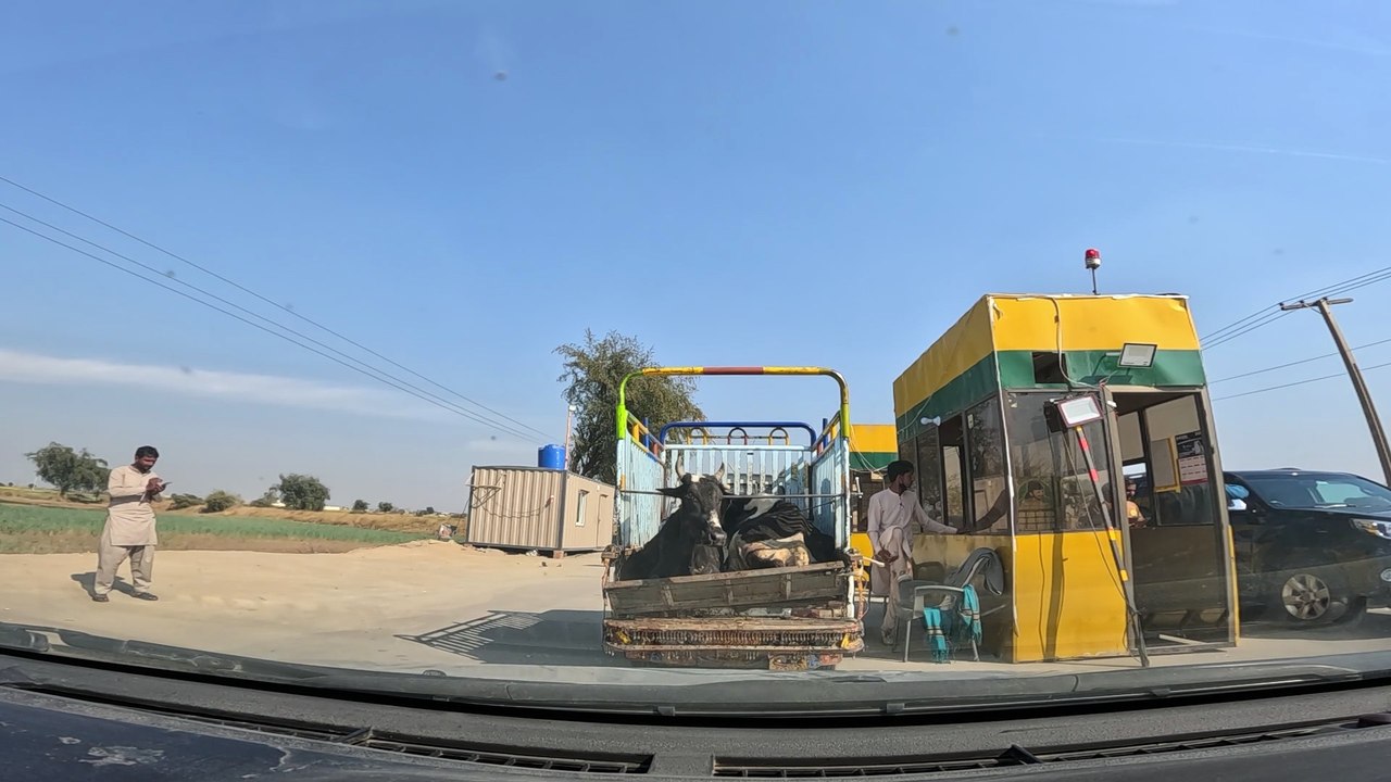 Illegal Toll Plaza