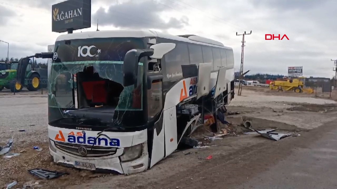 Ankara'da otobüs kazası; 5'i ağır 16 yaralı