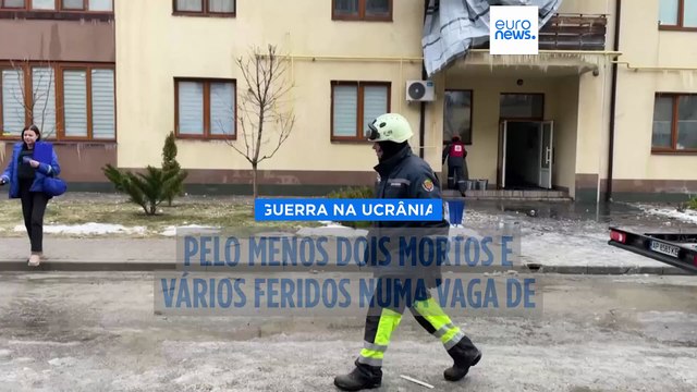Pelo menos dois mortos e vários feridos em ataques russos na Ucrânia