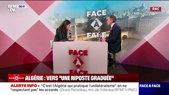 Je deviens l'obsession du Rassemblement national , déclare Bruno Retailleau, en réponse aux propos de Jordan Bardella