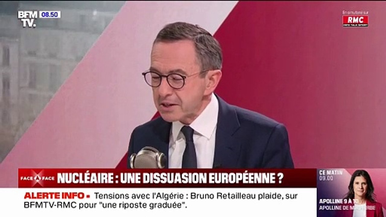 Bruno Retailleau: "Cette obsession présidentielle a fait beaucoup de mal à notre famille politique (...) si on pense déjà à 2027 on est morts"