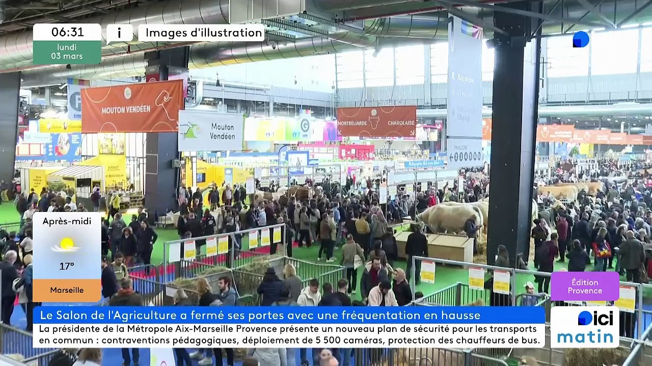 03/03/2025 - ici matin par ici Provence en vidéo