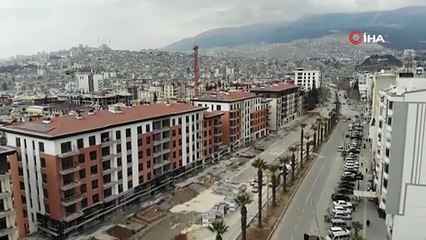 Asrın felaketinde yıkılmıştı... Şehrin en işlek caddesinin son hali görüntülendi