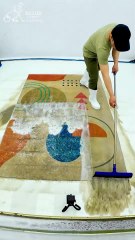 One Minute Of Magic - See How I Clean The Dirtiest Carpet - Satisfying Video #shorts #satisfying