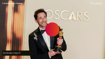 Oscars 2025 : Adrien Brody embrasse une autre actrice sous les yeux ébahis de sa femme, "Je suis désolé..."
