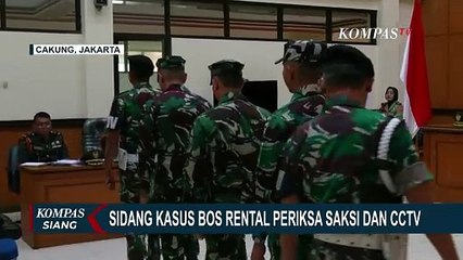 Agenda Sidang Lanjutan Penembakan Bos Rental: Pemeriksaan Saksi dan Rekaman CCTV
