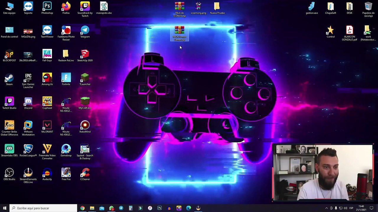 ✅ Como Personalizar ICONOS y CARPETAS en WINDOWS (SIN PROGRAMAS) [2023] + PACK de ICONOS GAMER 😍