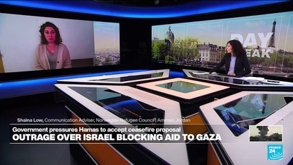 'It's a war crime to prevent essential life-saving humanitarian aid from reaching Gaza's civilians'