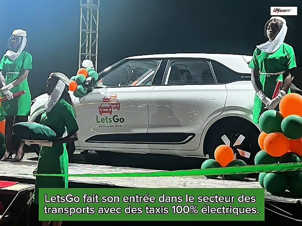 Burkina/ Mobilité urbaine : « LetsGo », des taxis 100% électriques désormais dans les rues de Ouagadougou