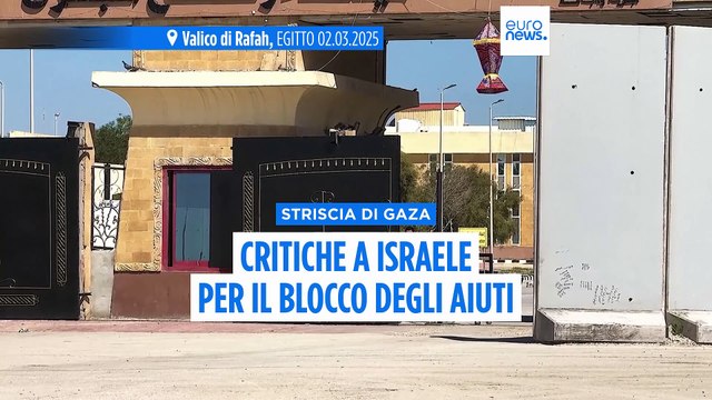 Israele blocca aiuti umanitari a Gaza, l'Onu: violazione diritto umanitario internazionale