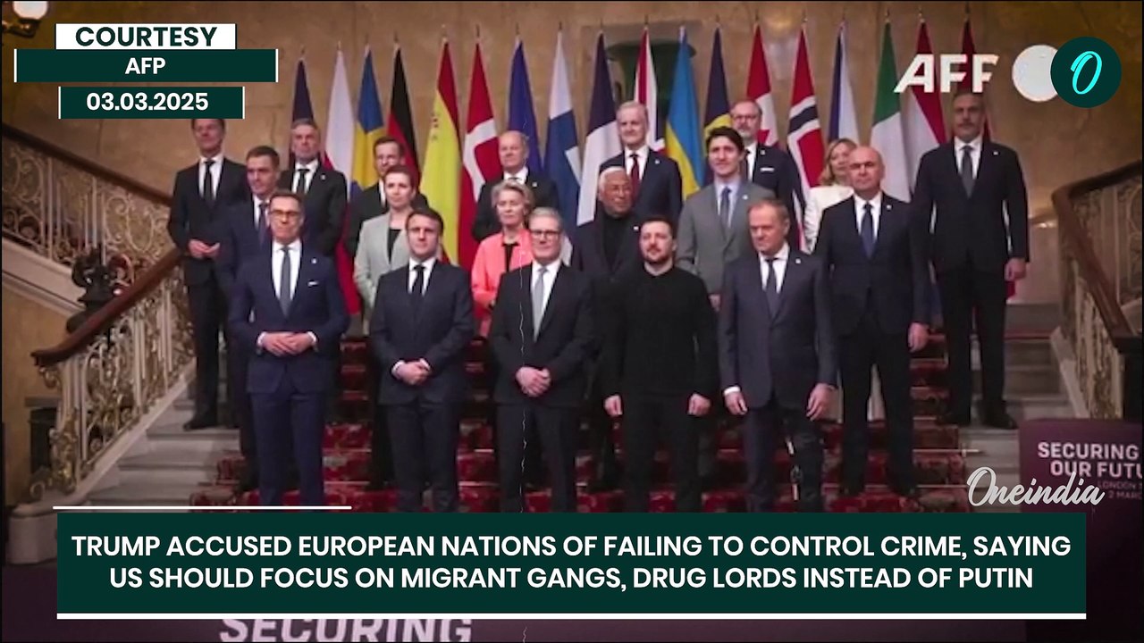 Trump Rips Into European Leaders Over London Summit, Warns EU: 'Don't Worry About Putin or Else...'