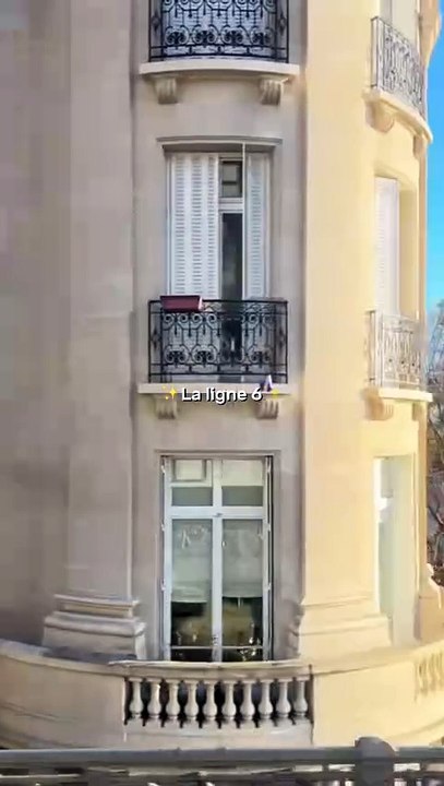🚇✨ La ligne 6, la plus belle vue du métro parisien ! 🇫🇷🌆