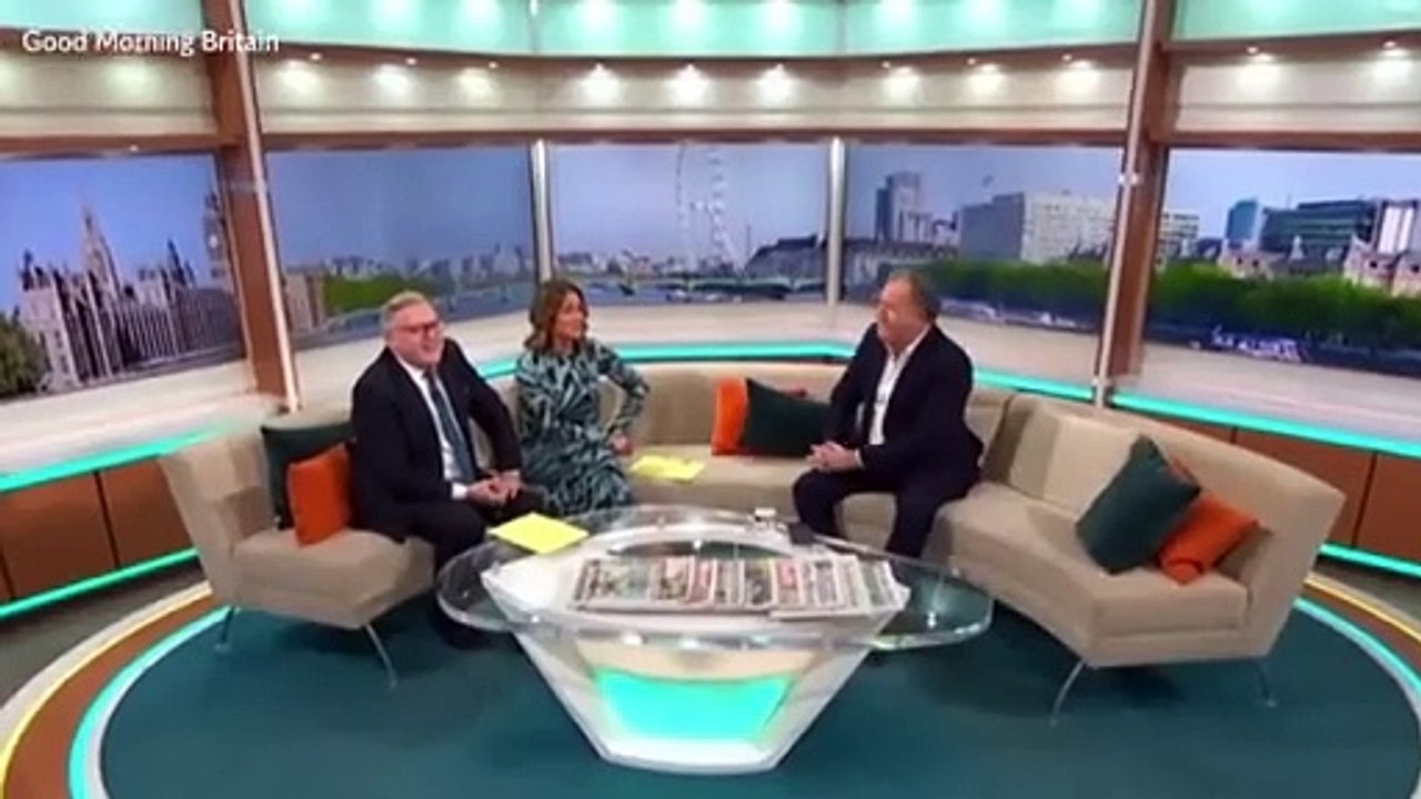 Piers Morgan makes surprise return to GMB - but host Susanna Reid snubs hug