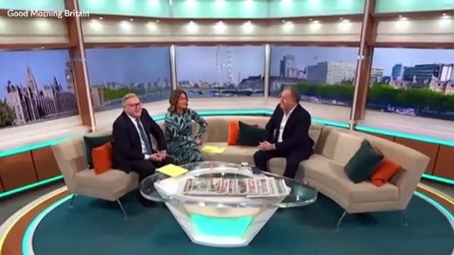 Piers Morgan makes surprise return to GMB - but host Susanna Reid snubs hug