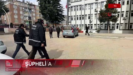 Tokat'ta otogarda yakalanan şüphelinin üzerinden bonzai hammaddesi çıktı